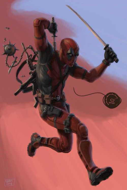 Deadpool (Marvel Comics) fan art.my dA | artstation