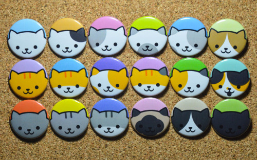 Bring your kitty with you everywhere ♥ ♥ ♥(NEW!!!) Mix &amp; Match Cat Lover Pinback Button Set! $1 