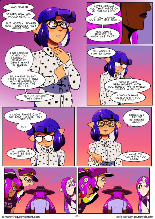 Cafe Cardamari Tales : Final Match! Splat Jam VS Toxink - Page 53 (Open image in new tab for full si