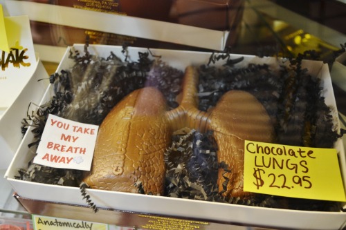 villainsinglasscases:  carry-on-my-wayward-butt:  ithinkincomics:  Chocolates at Reading Terminal, P
