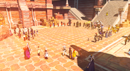 whys-and-wayfarers: The turnout for the Accession Ceremony was amazing, and there were so many talen