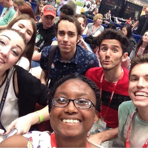 TBT on a Friday because in two weeks I&rsquo;ll be in the same place as some of these nerds! Bookcon