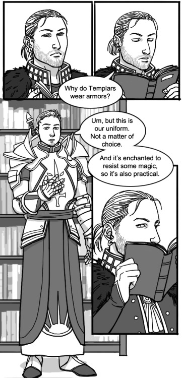 belorin: Circlemage!Anders and Templar!Alistair. I wasn’t sure whether it is mandatory fo