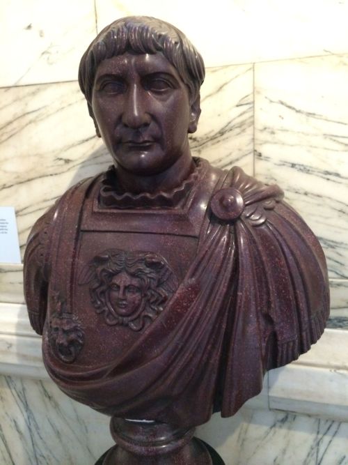 hismarmorealcalm: Portrait bust of the Emperor Trajan  circa 1775 - 1800  Red porphyry&nbs