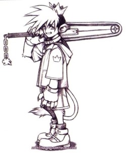 khfriendlyreminders:  Sora’s fursona is