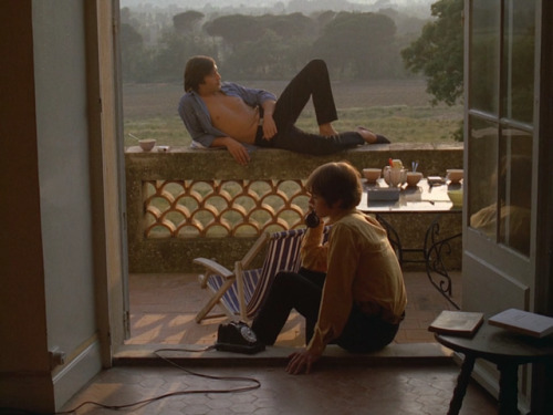 Cinematography by Néstor Almendros:- La collectionneuse (1967, Éric Rohmer)-