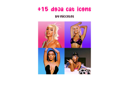 niccolos: Icon Requests: +15 Doja Cat Icons +15 Doja Cat Icons (200x200) reblog/like if you use (or 