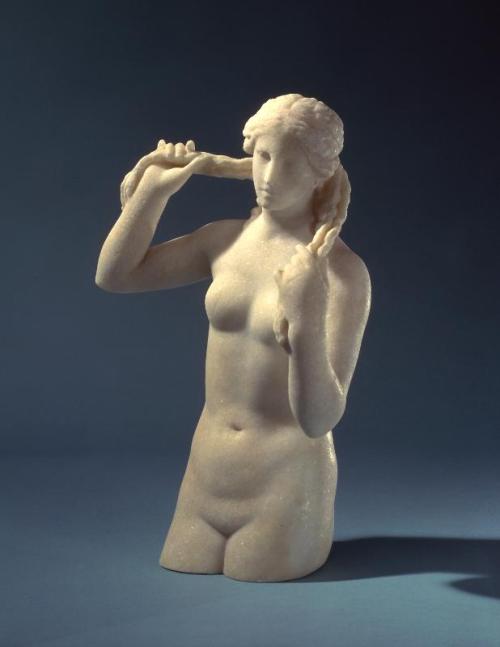 centuriespast: “The Benghazi Venus”. Aphrodite Anadyomene type but cut off (deliberately