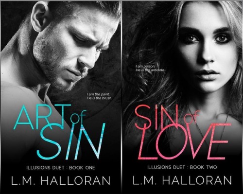 ❤️ Valentine’s Day Dual Cover Reveal + #Giveaway! ❤️ The Illusions Duet by L.M. Halloran is al