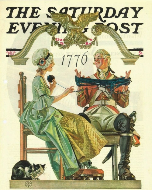  J. C. Leyendecker; “The Saturday Evening Post” magazine - July 4, 1931