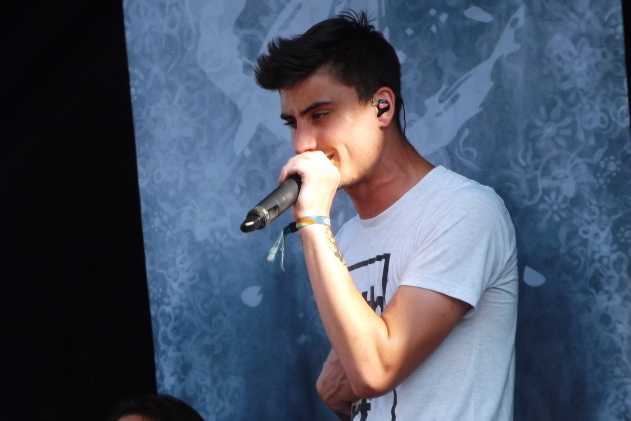 thisisanayin:  Kyle Pavone of We Came As Romans Minnesota Warped Tour (7-21-13) My