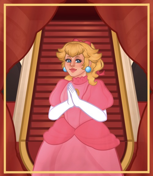 Princess Peach Showtime Art Piece