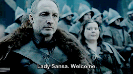aryajeynes:“Roose Bolton murdered my brother. He betrayed my family. He’s loyal to the Lannisters. H