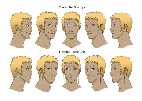 Head Turn Arounds From When Ismaire And I Were Hellbent On Making It Happen On Webtoons. These Havent