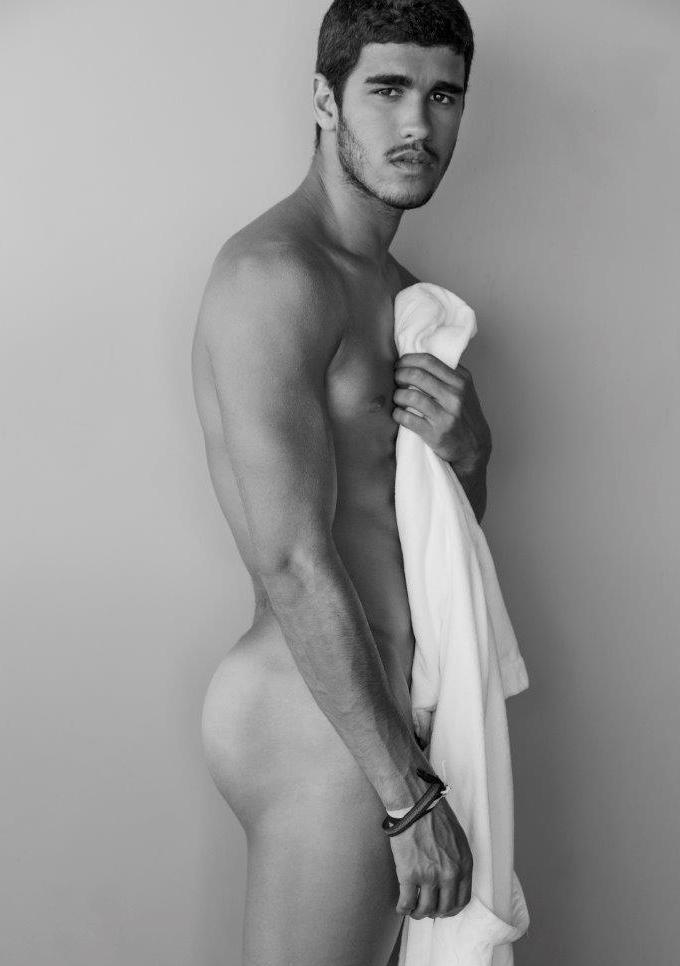 eeeisme:  Famous Great Ass- Sexy model Pietro Baltazar and his plump &amp; fuzzy