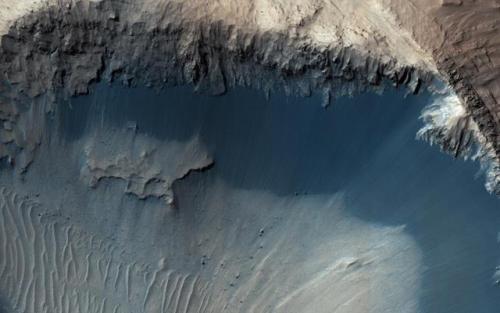 Where Does the Sand Come From? : This image from NASA&rsquo;s Mars Reconnaisance Orbiter (MRO) s