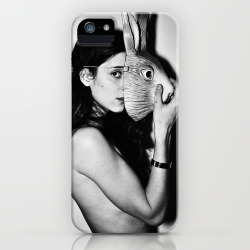 tsurufoto:  Well this is something new! Get an iPhone case or skin of Cam Damage in “Put The Mask Upon The Face Just To Make The Next Day” via Society 6. More about this photo and the inspiration behind it here. After posting the image as a print