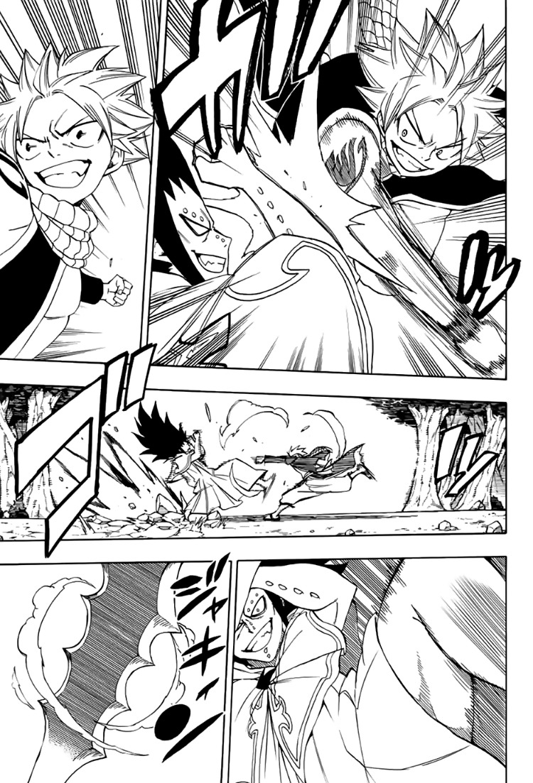 fairy tail natsu vs gajeel