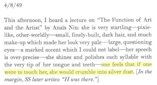 crastinating:Susan Sontag, As Consciousness is Harnessed to Flesh: Journals and Notebooks, 1964 - 19