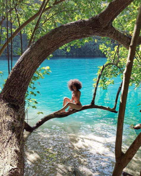 welovenappyhair:  Blue Lagoon Port Antonio Jamaica@kirathelight 