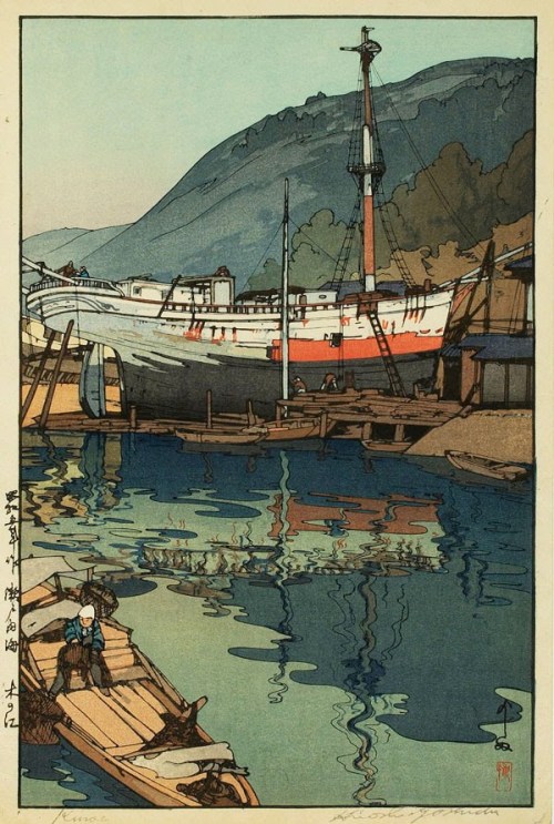 my-wunderkammer:  © Hiroshi Yoshida © http://visionfield.blogspot.it/2010/10/hiroshi-yoshida.html 
