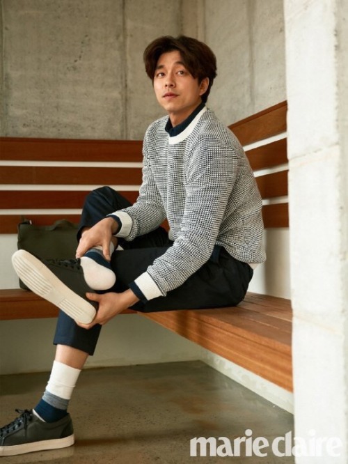 Gong Yoo feels like a coffee in the morning, warm, cozy and melancholic. He does feel like home.