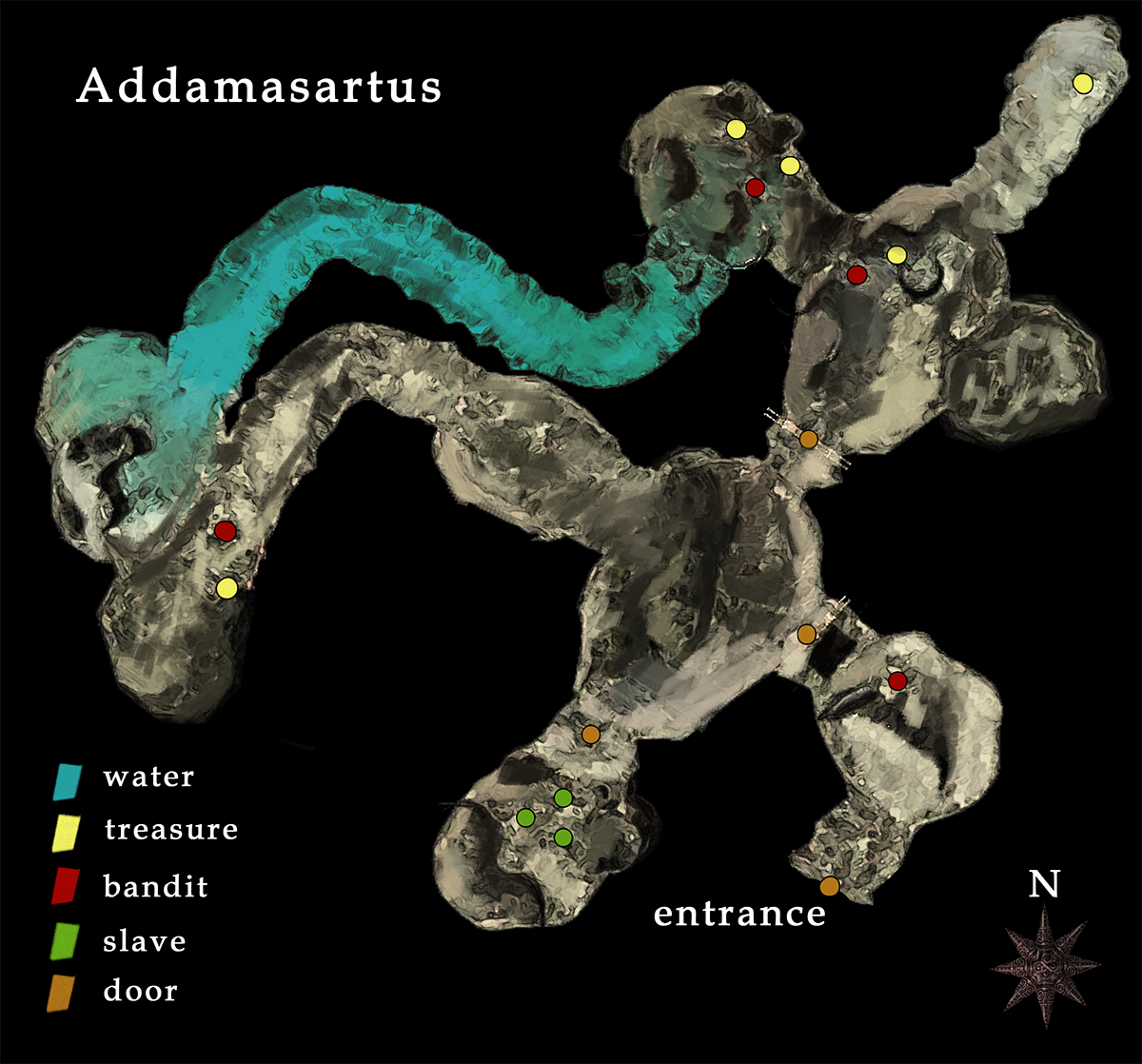 melchiordahrk:  dikcity:  tabythacounts:Addamasartus is a small slavers’ cave immediately