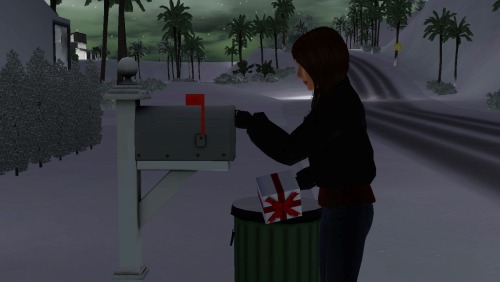 There’s a gift for Wanda in the mailbox, along with a love letter.Guess what, it’s from 