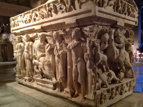 sedefscorner-blog:Sidamara Sarcophagus, Roman, 2nd half of 3rd c. AD, Konya, Istanbul Archaeology Mu