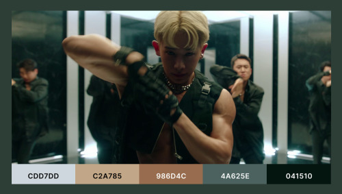 wonho ’open mind’ color palette