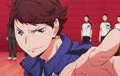 tobioskageyama:  “Right now, I can’t win against Shiratorizawa, so there’s no way I can have composure! I want to win and go to nationals!”