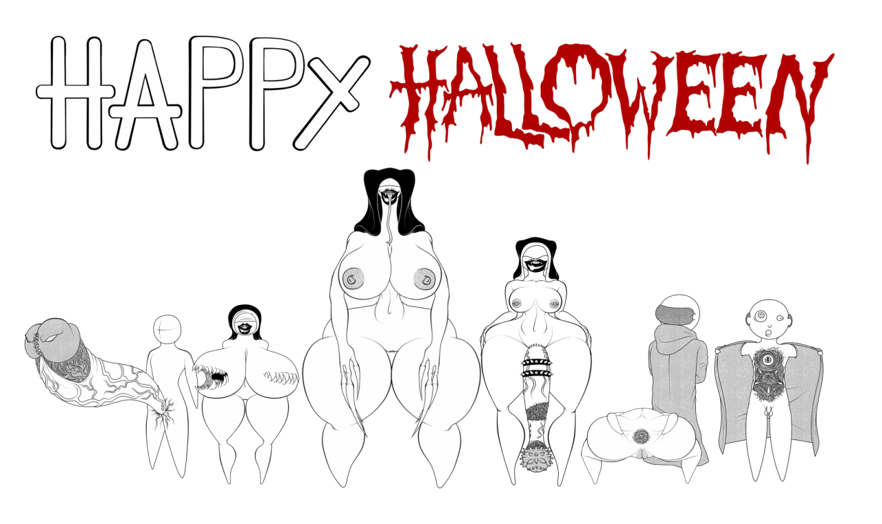 Happy Halloween Yeah, me and my friend Gliz was supposed to make a horror game for