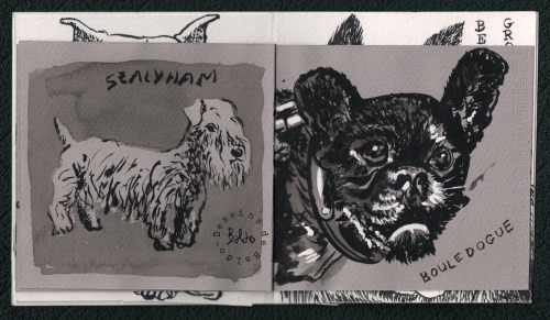 DES CHIENS Par Baldo, Cahier Maison Agraf 12 X14 Cm