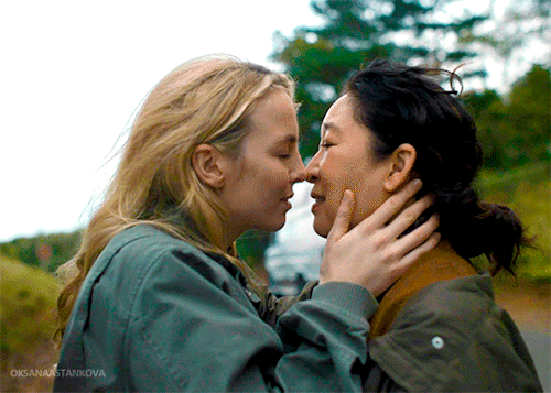 Two Years Ago Jodie Comer And Sandra Oh Gave Us The Best Onscreen Kiss Of All Time. - April 10, 2022.