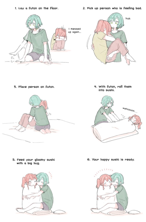 ✧･ﾟ: *✧ How to Comfort Your Girlfriend: In 6 Easy Steps! ✧ *:･ﾟ✧♡ Characters ♡ : Hina Hikawa ♥ Aya M