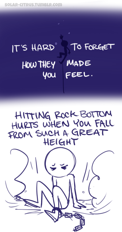 solar-citrus:  This comic is a lot more raw and has a roughdraft-y feel to it because, well, it kind of is LOL;;; but this has been on my mind for a few days and I wanted it out as soon as possible, because I do not know one person who has gone through