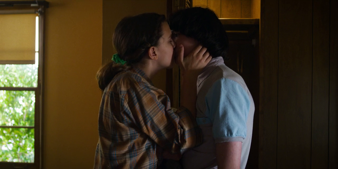 Will byers and mike wheeler kiss