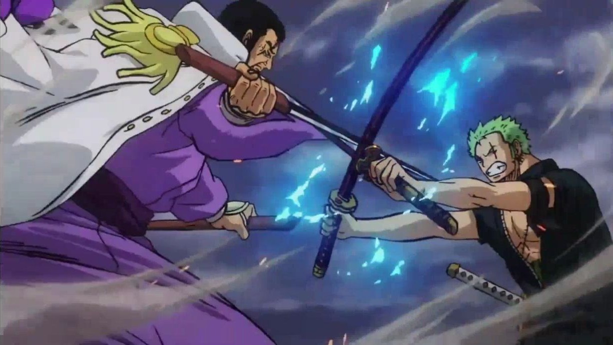 Zoro vs Almirante Fujitora - One Piece Stampede Dublado 🇧🇷 