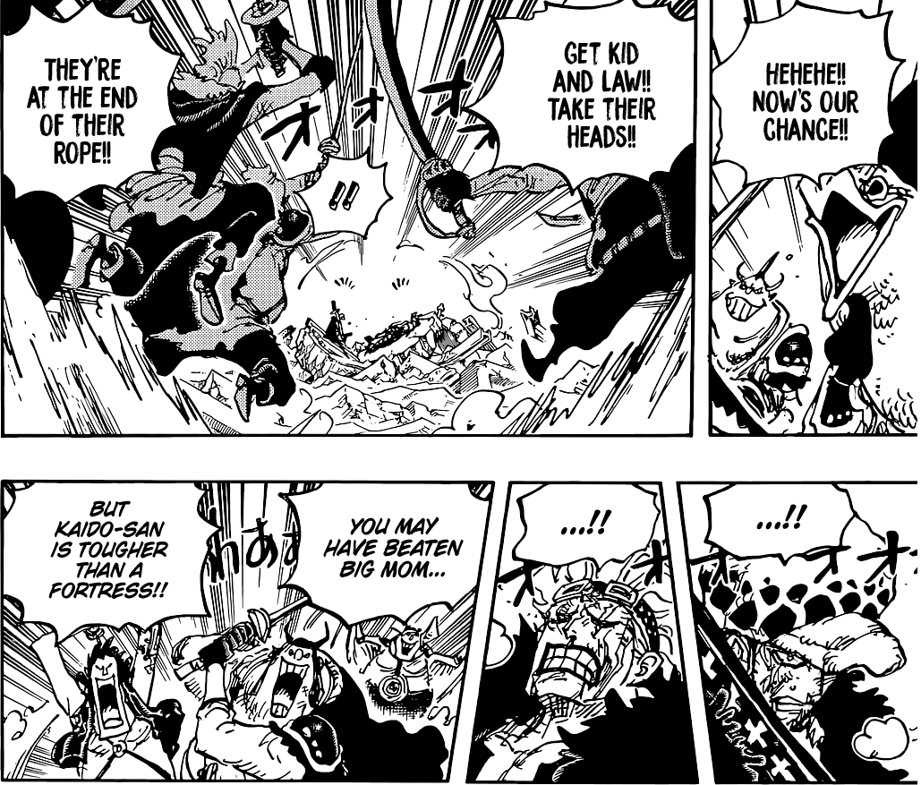 Shonen Jump on X: One Piece, Ch. 1,043: The dramatic conclusion of the  fight of all fights, Luffy versus Kaido! See who won! Read it FREE from the  official source!   /