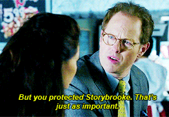 An episode full of people who noticed that Belle exists. And talked to her. I didn’t think I w