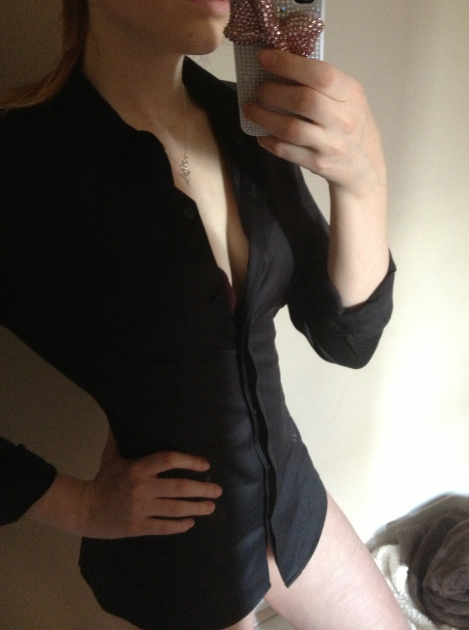 i-hate-the-beach:  wasted—kitten:  New work clothes are here, how likely is it