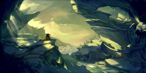 awesomedigitalart:  Scar Land by Tervola