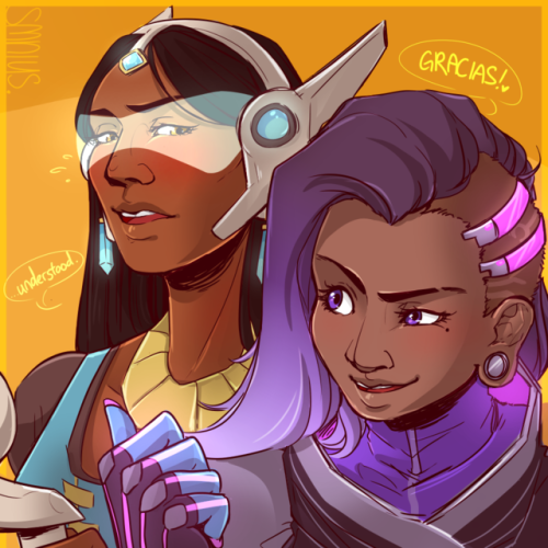 smnius:I saved a Sombra on our team from an enemy Mei once and she followed me around and thanking m