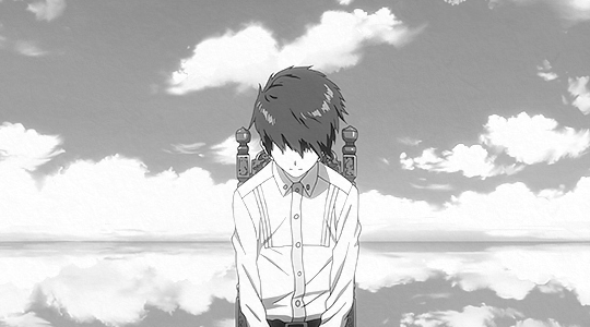 mirayama:    I’m broken, so broken - amidst this world. Yet you laugh, blind to