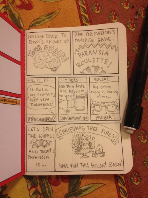 I got this neato comic notebook from @bookjawnsarah! So I drew some comix