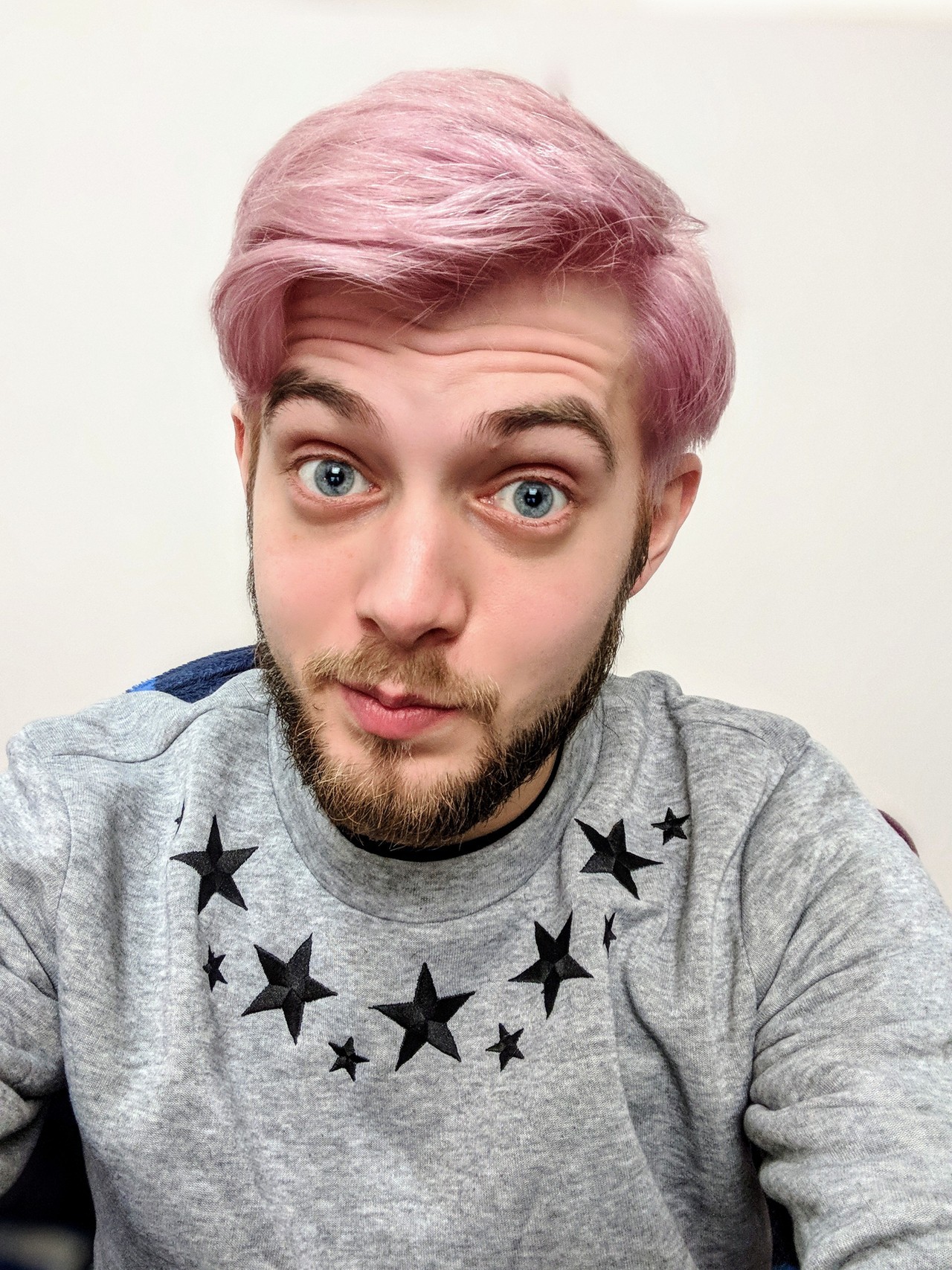 demi-me:  Well here it is! The long awaited pictures of my new pinky-purple hair,