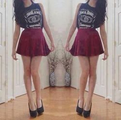 msfairyfashion:  FREE SHIPPING t-shirt FREE SHIPPING skirt 