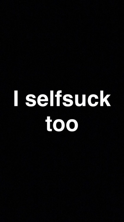 selfsucker42:  #MeToo  #selfsuck