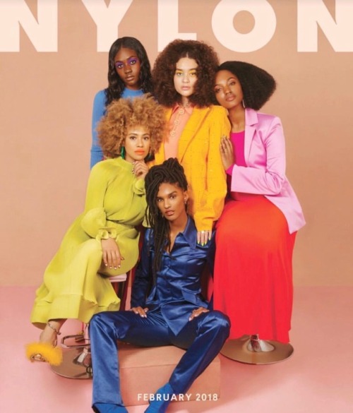 fridacashflow: Im part of the Nylon February Cover Story alongside a bunch of amazing black girls. H