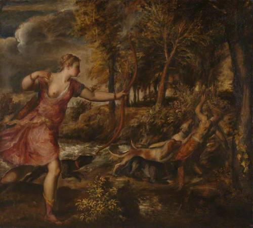 The Death of Actaeon by Titian c. 1559-75oil on canvasThe National Gallery, London